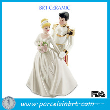 Príncipe e princesa porcelana lembranças de casamento